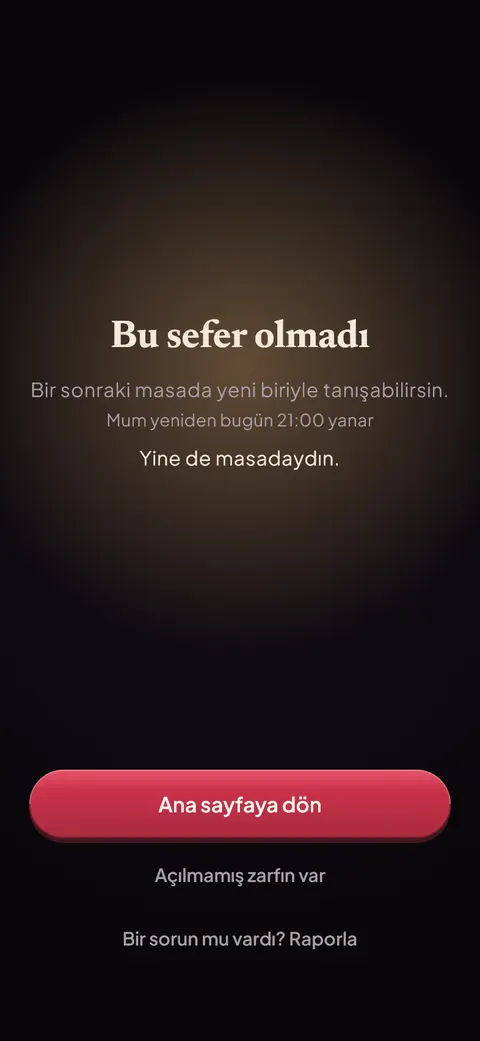 Not this time