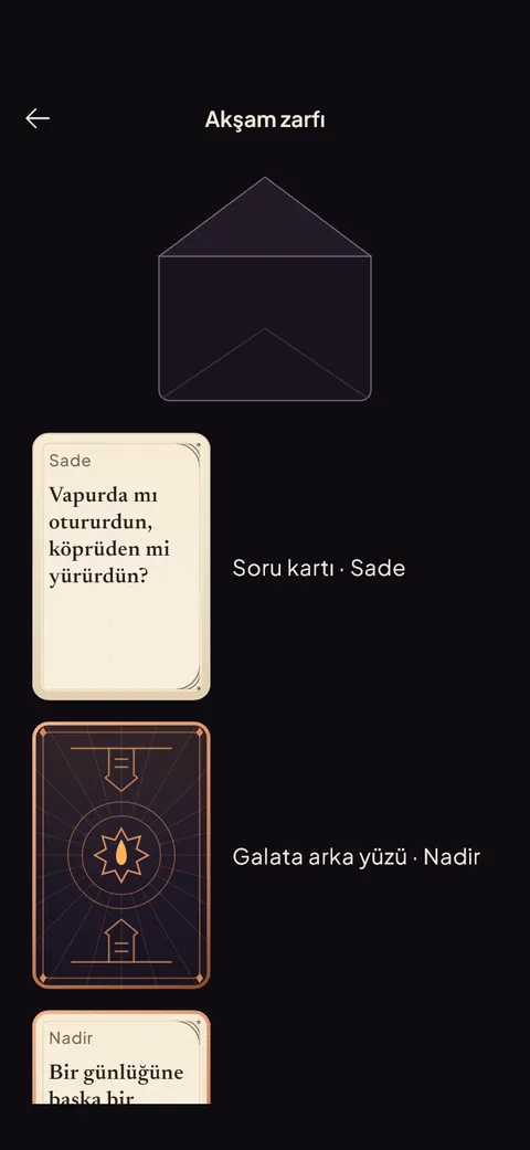 Envelope rewards